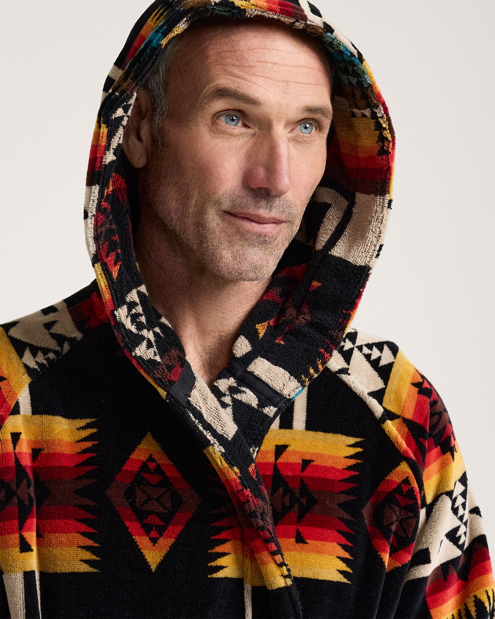 Pendleton | Men's Robe | Chief Joseph Black
