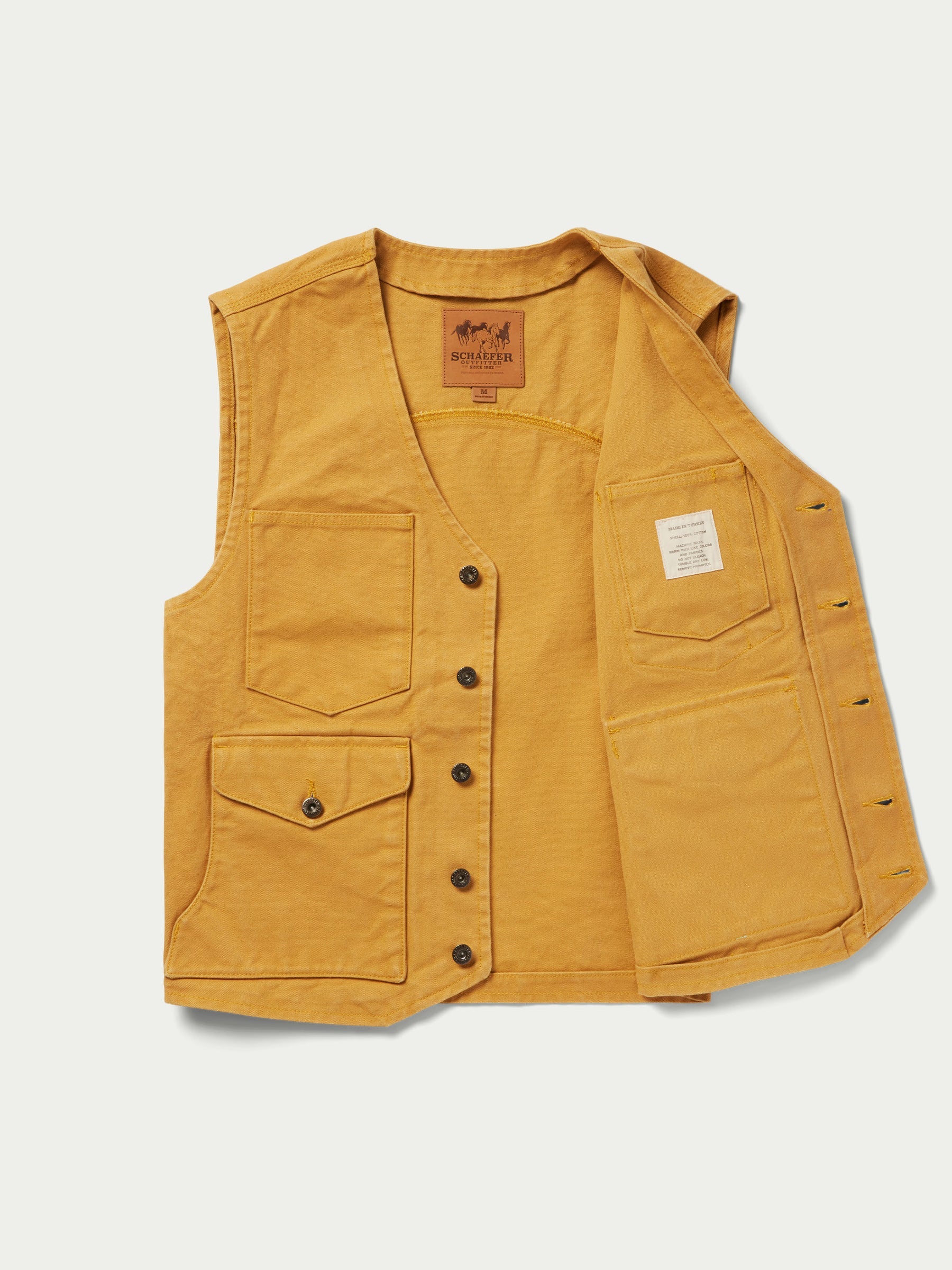 Schaefer Outfitter | Brushcloth Vest | Suntan