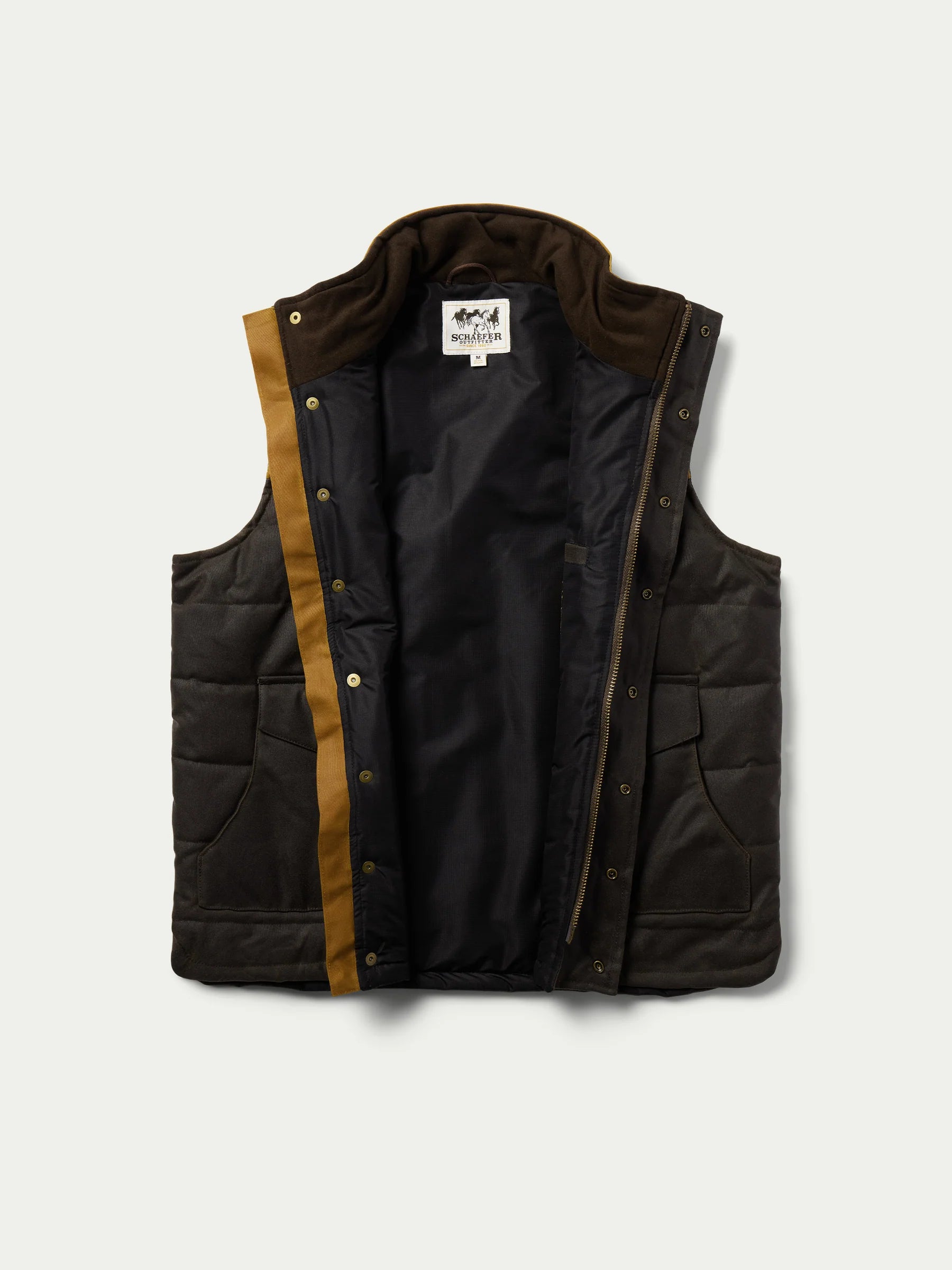 Schaefer Outfitter | Rangewax Puffer Vest | Wood