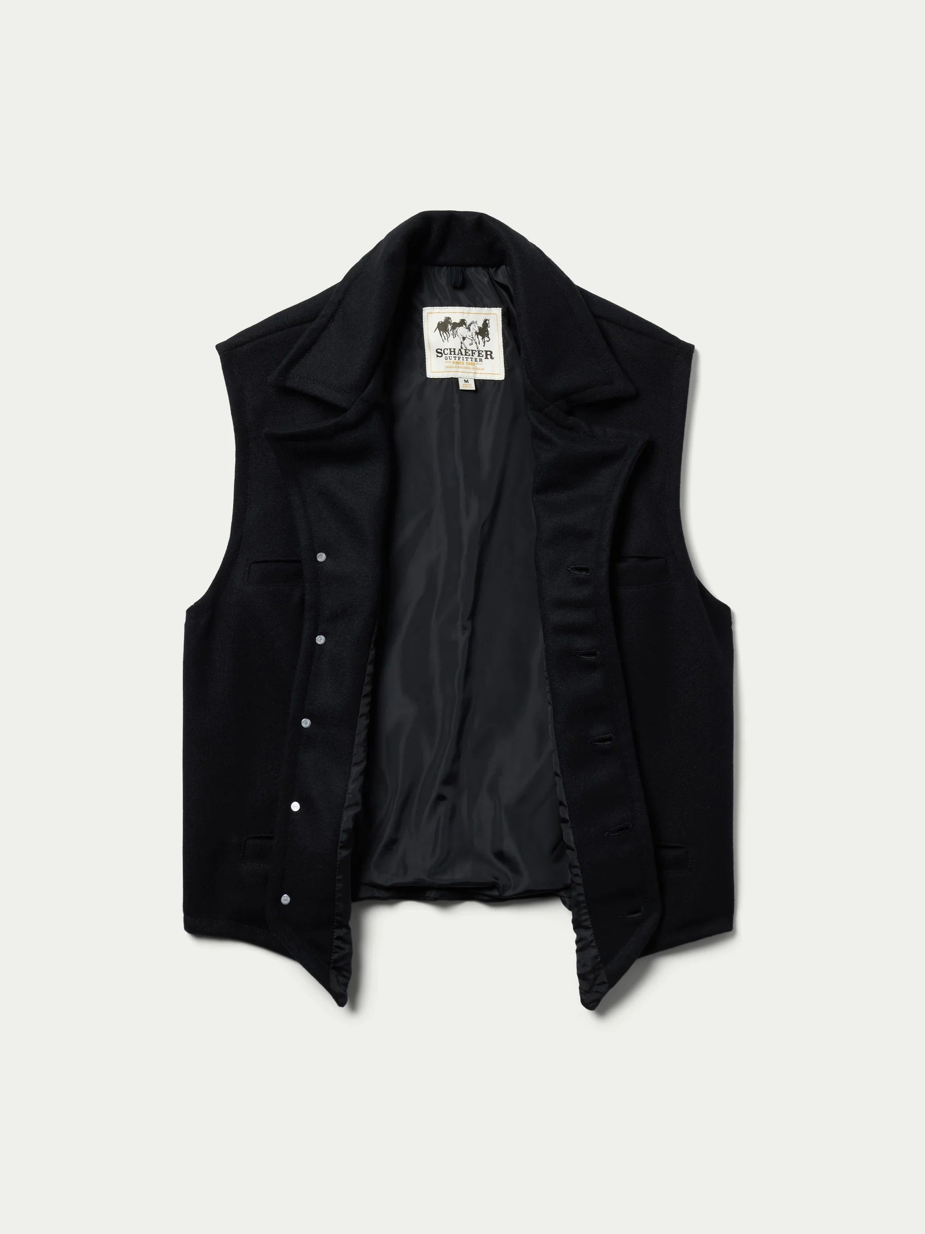 Schaefer Outfitter | Cattle Baron Vest | Black