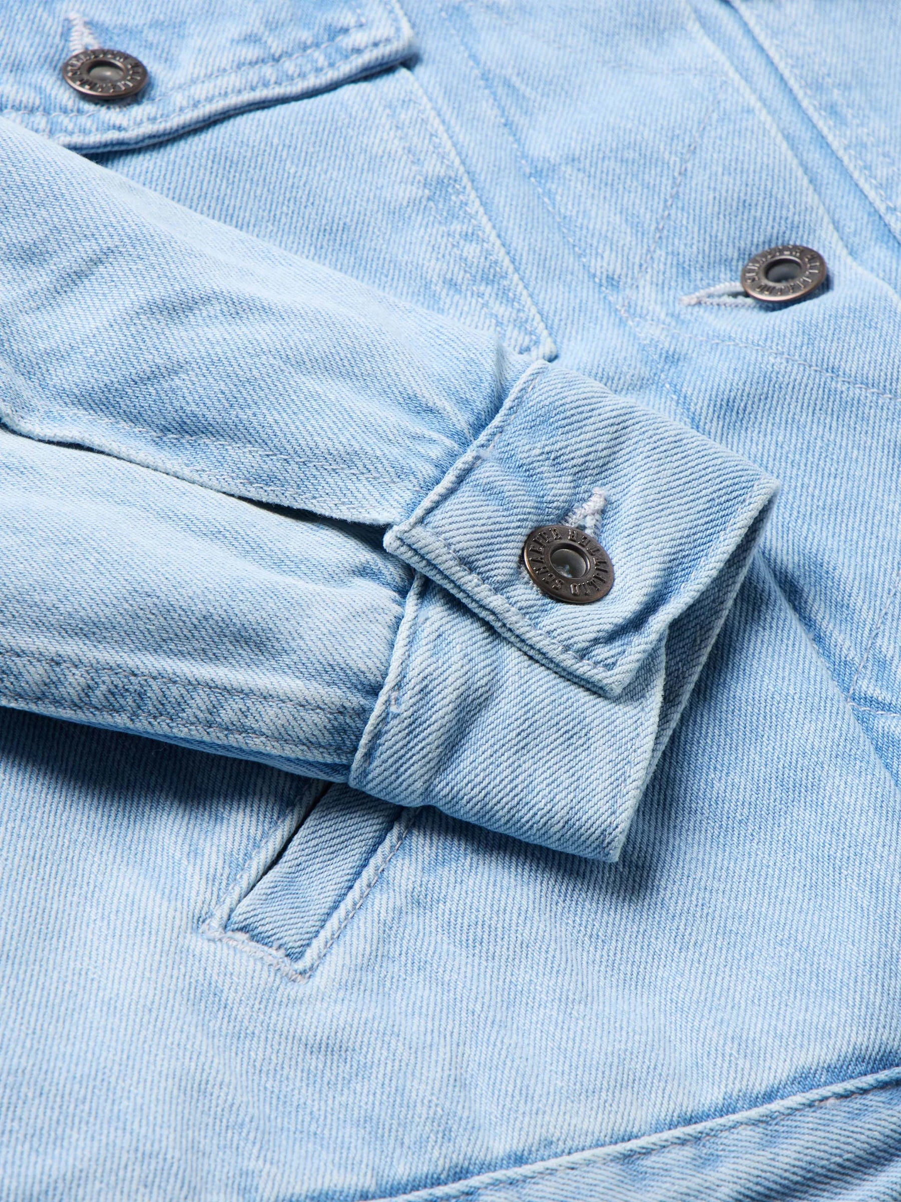 Schaefer Outfitter | Sherpa Lined Denim Jacket | Light Wash