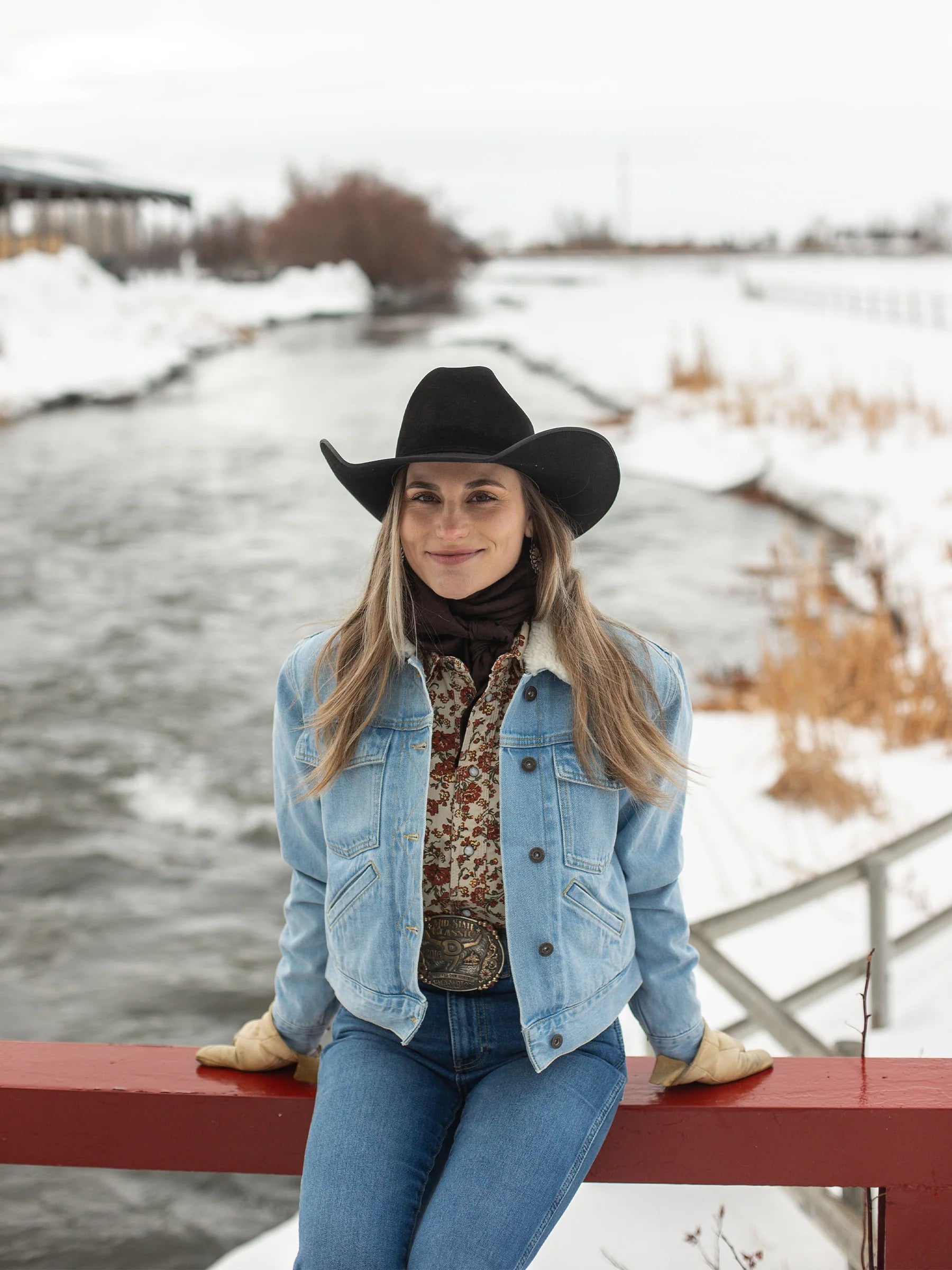 Schaefer Outfitter | Sherpa Lined Denim Jacket | Light Wash