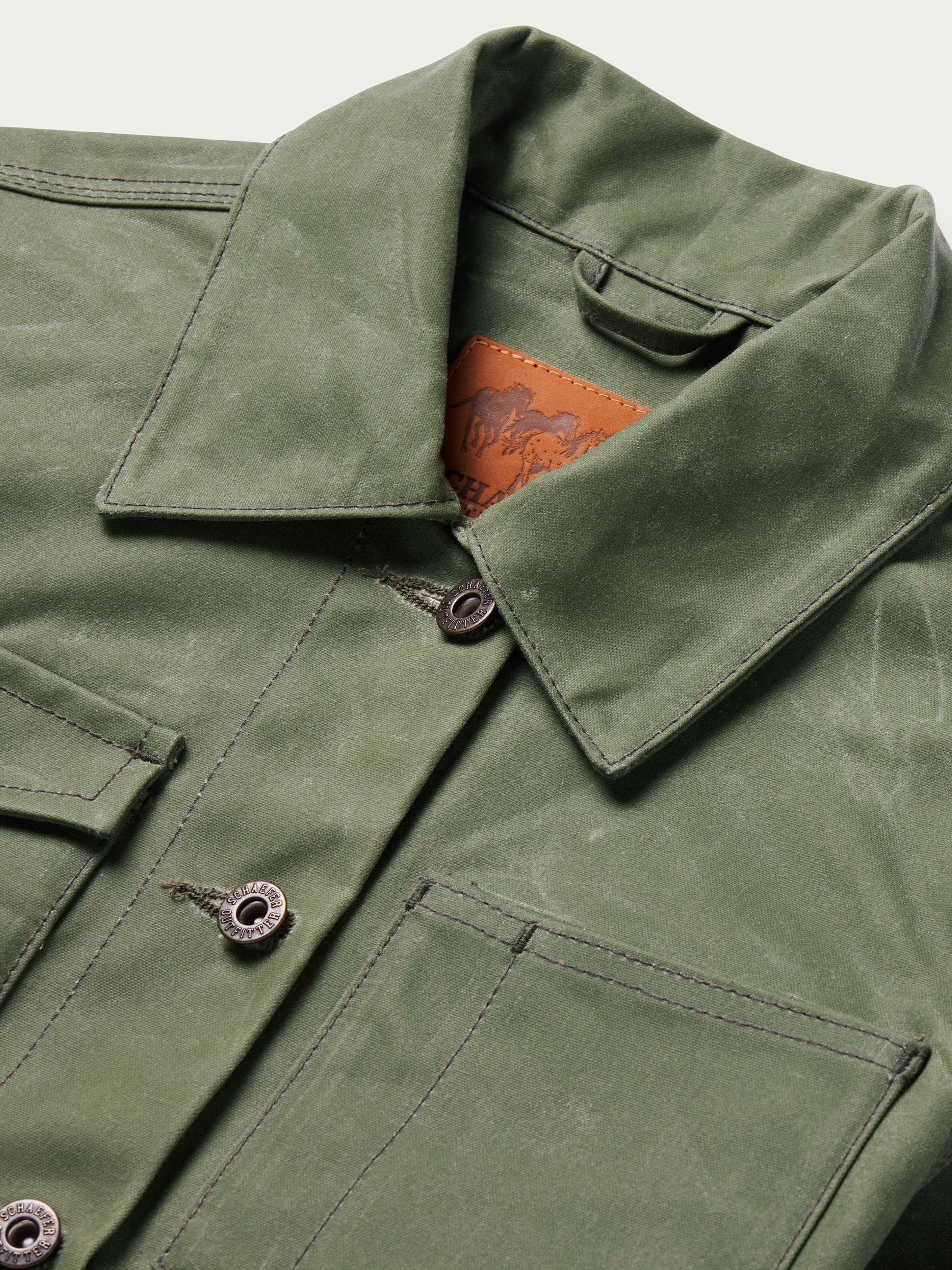 Schafer Outfitter | Rangewax® Mesquite Brush Jacket | Moss
