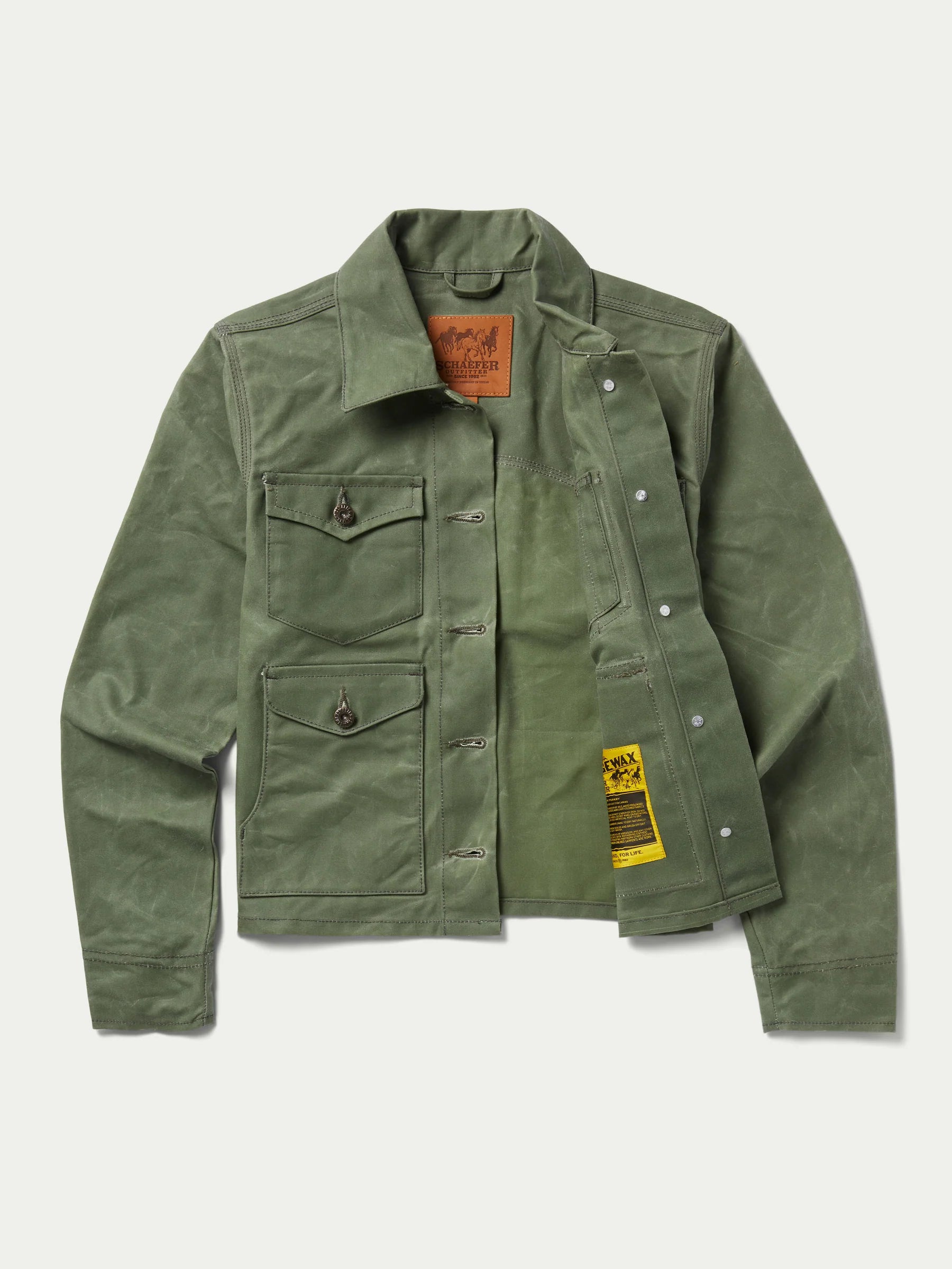 Schafer Outfitter | Rangewax® Mesquite Brush Jacket | Moss