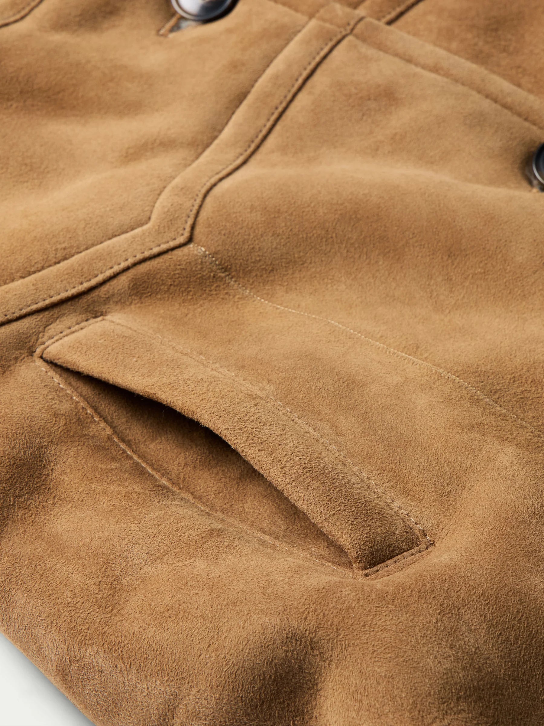 Schaefer Outfitter | Long Shearling Coat | Chestnut