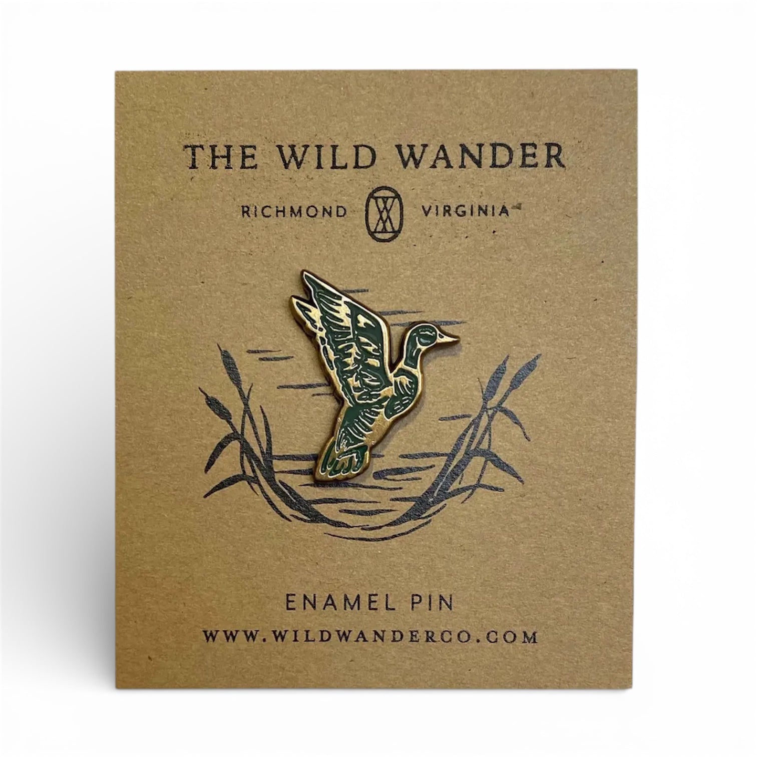 Mallard Duck Enamel Pin