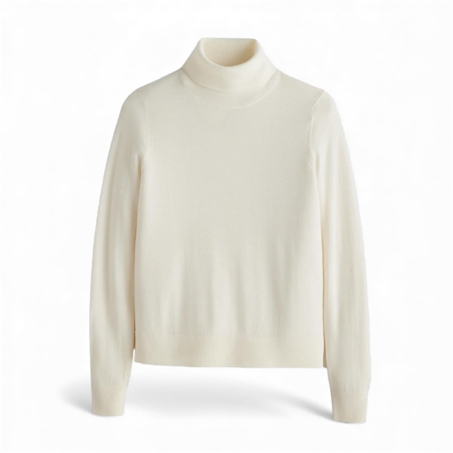 Pendleton | Merino Wool Turtleneck | Ivory