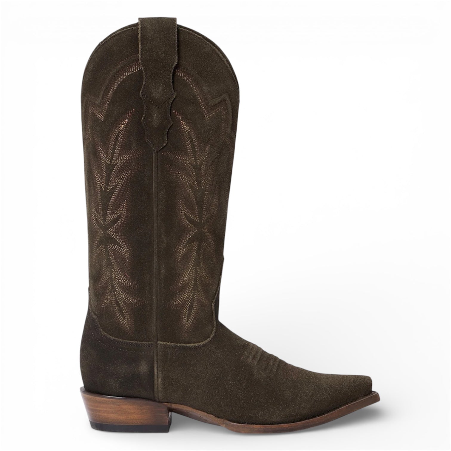 Stetson | Casey Suede Boot | Olive Green