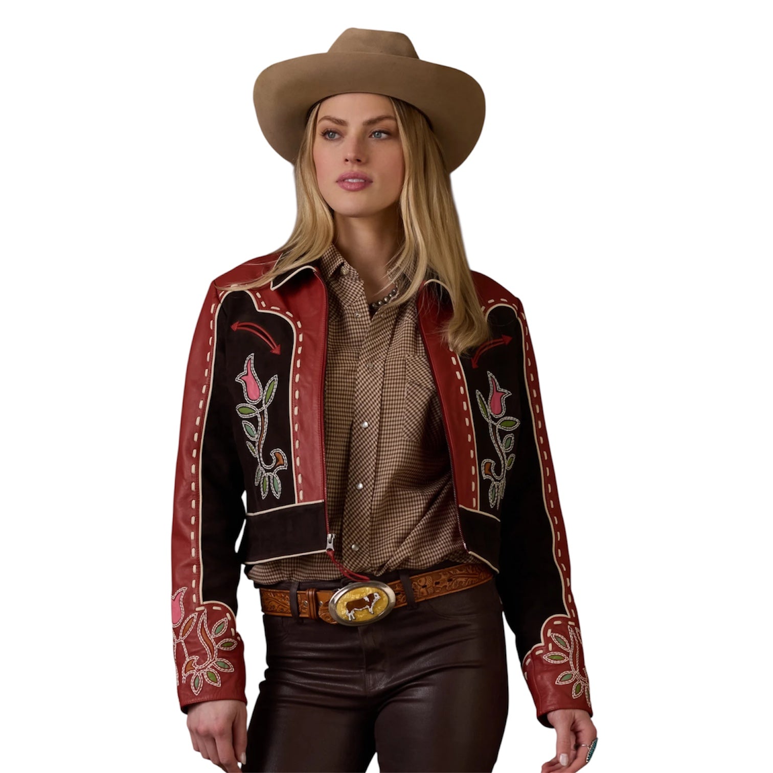 Double D Ranch | Tulip Time Jacket | Mahogany