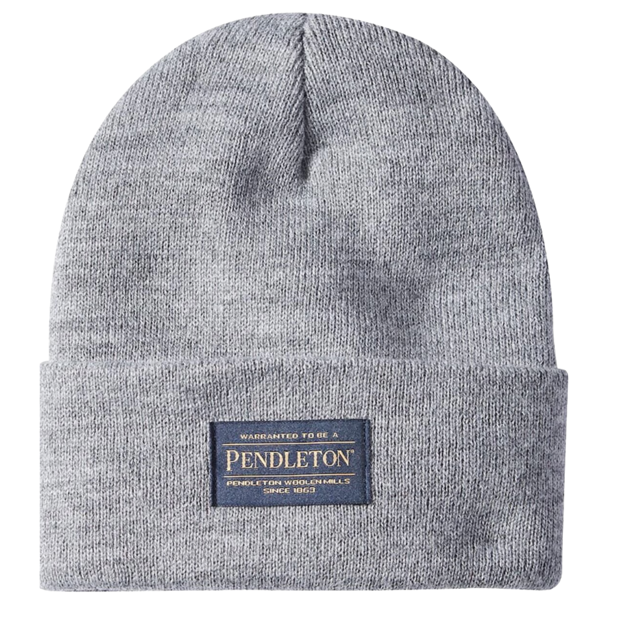 Oatmeal Heather Acrylic Knit Beanie
