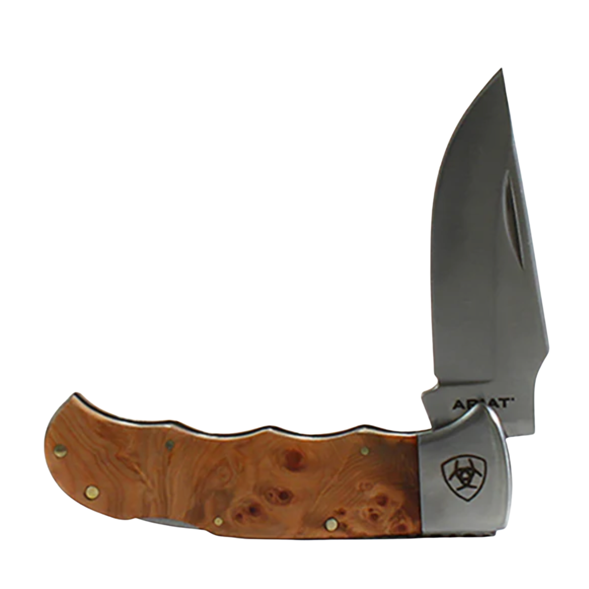 Folding Knife with Wood Handle