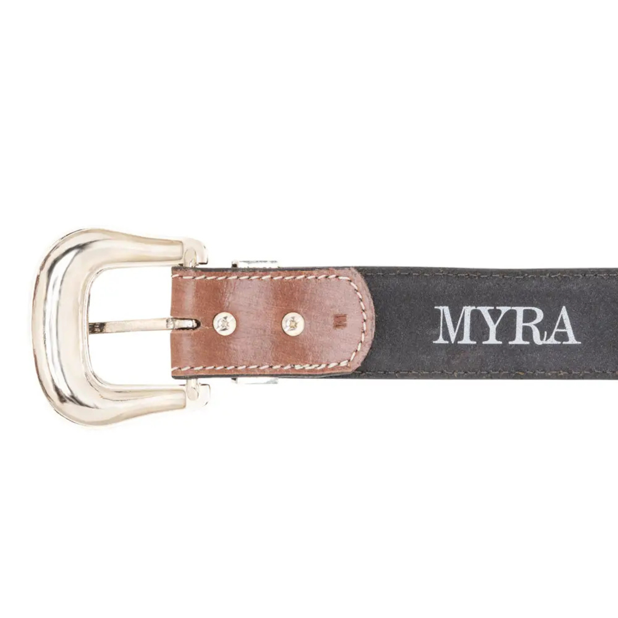 Talavera Hand-tooled Leather Belt- Ember