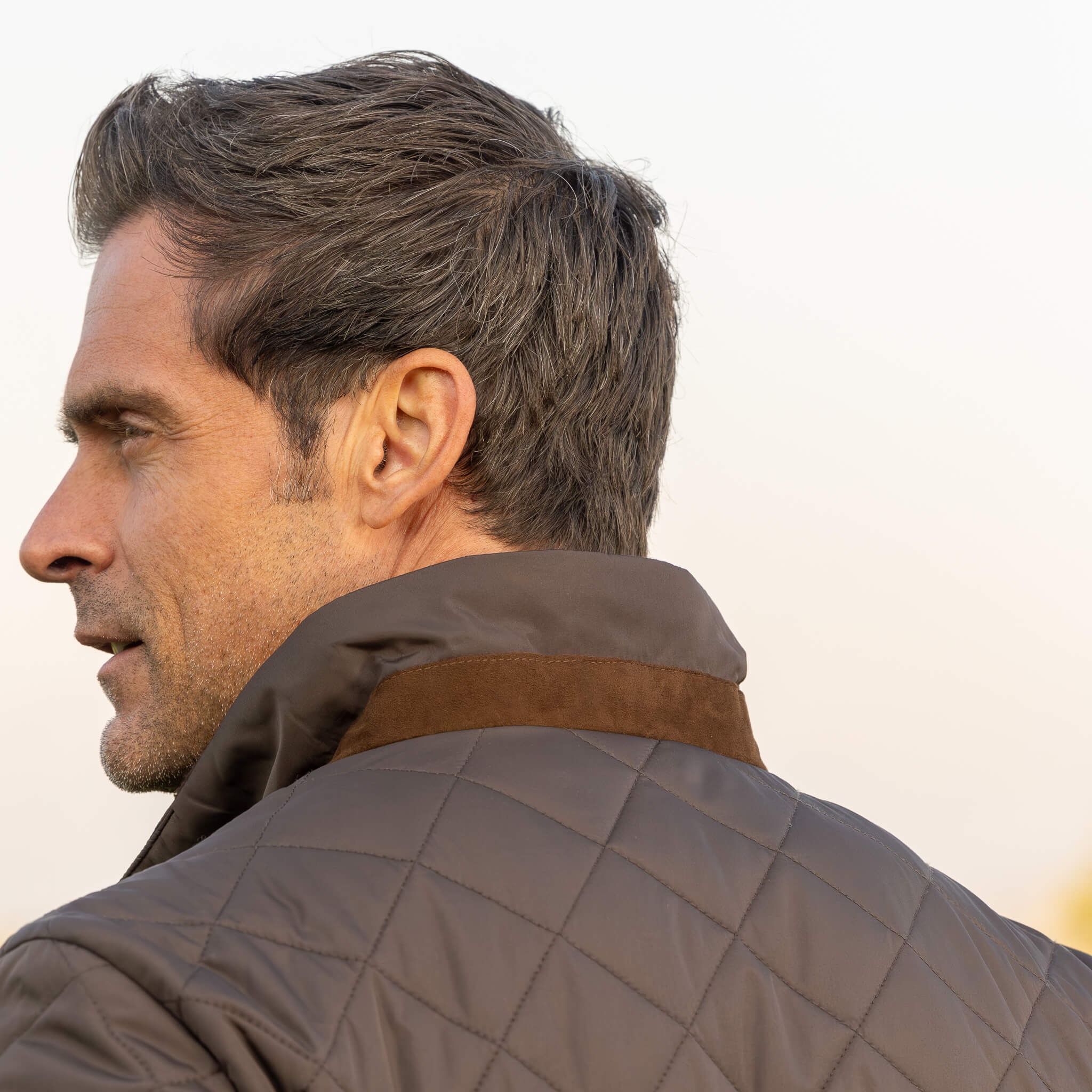 Madison Creek | Adventurer Diamond Quilted Jacket | Gunmetal