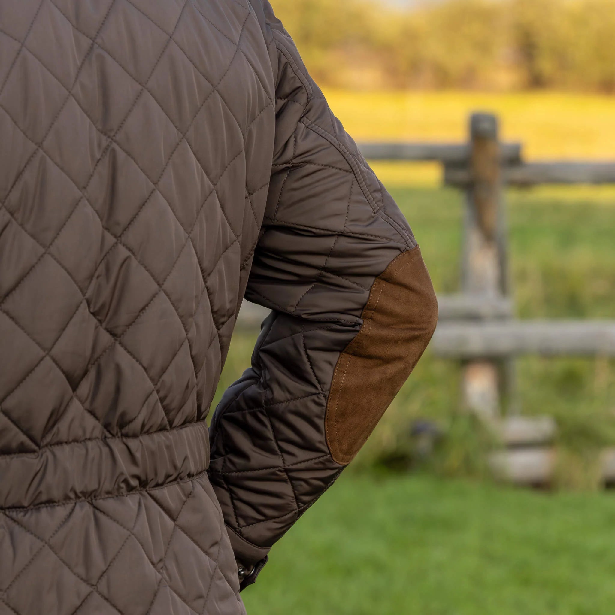 Madison Creek | Adventurer Diamond Quilted Jacket | Gunmetal