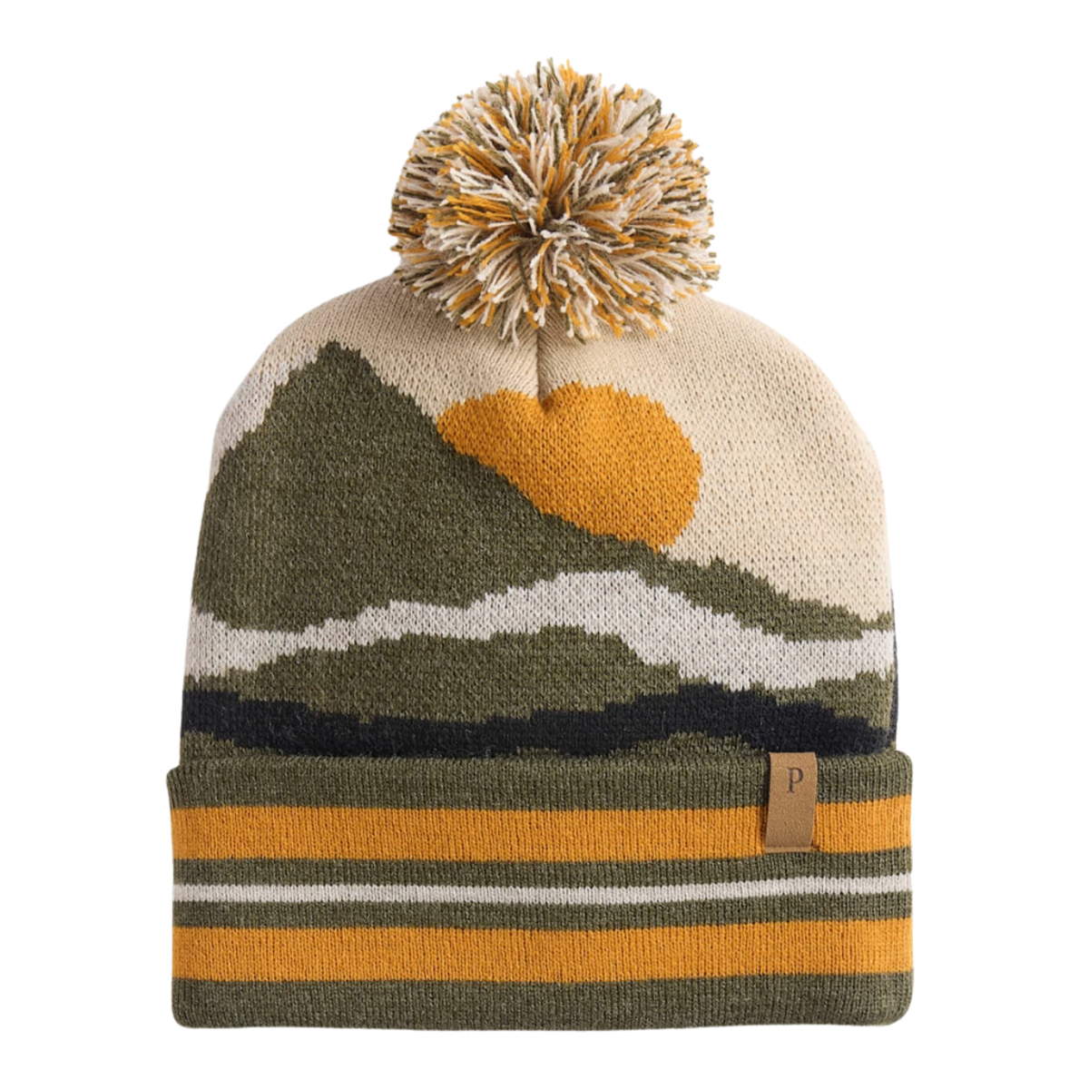 Retro Beanie Mountain