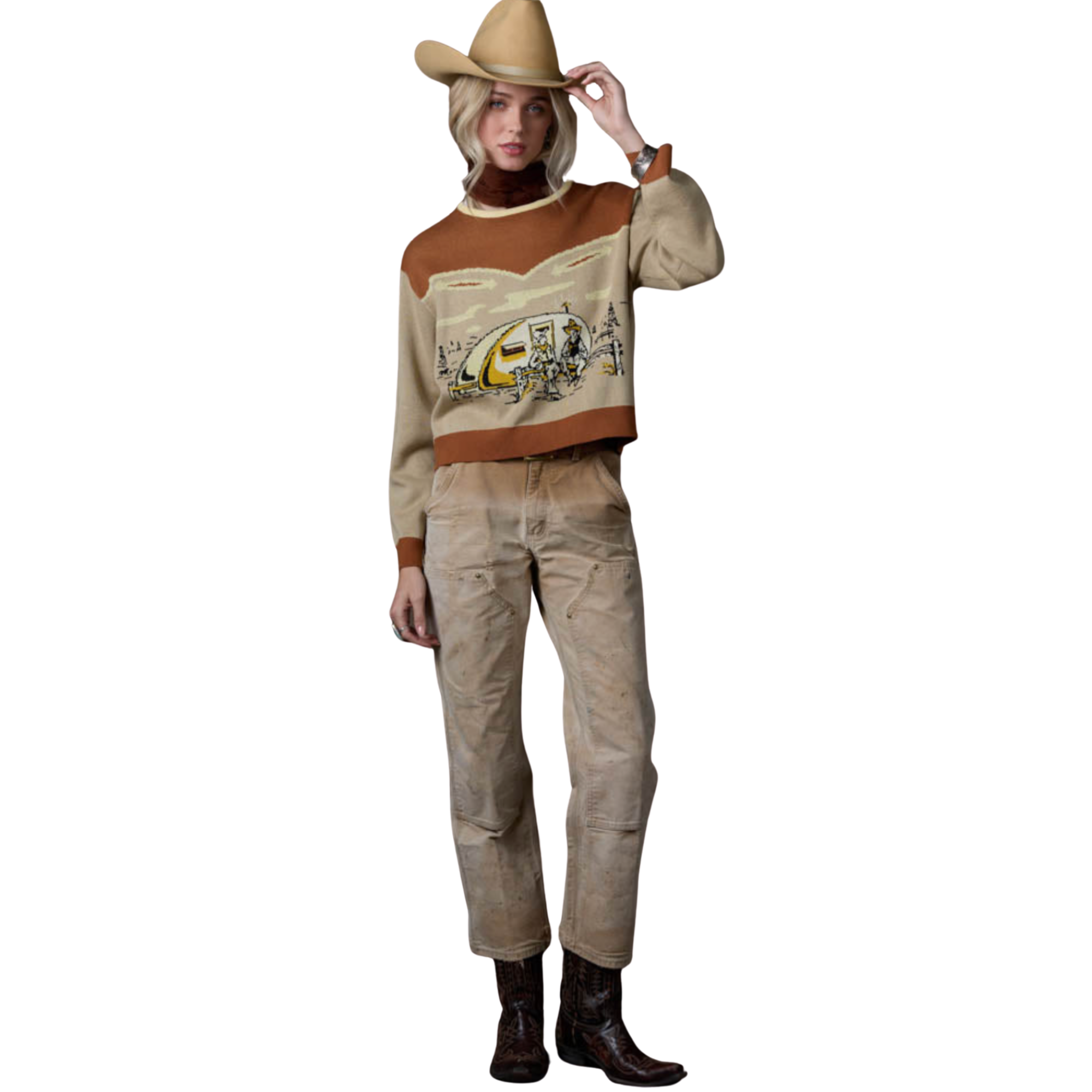 Double D Ranch Roughneck Rodeo Sweater