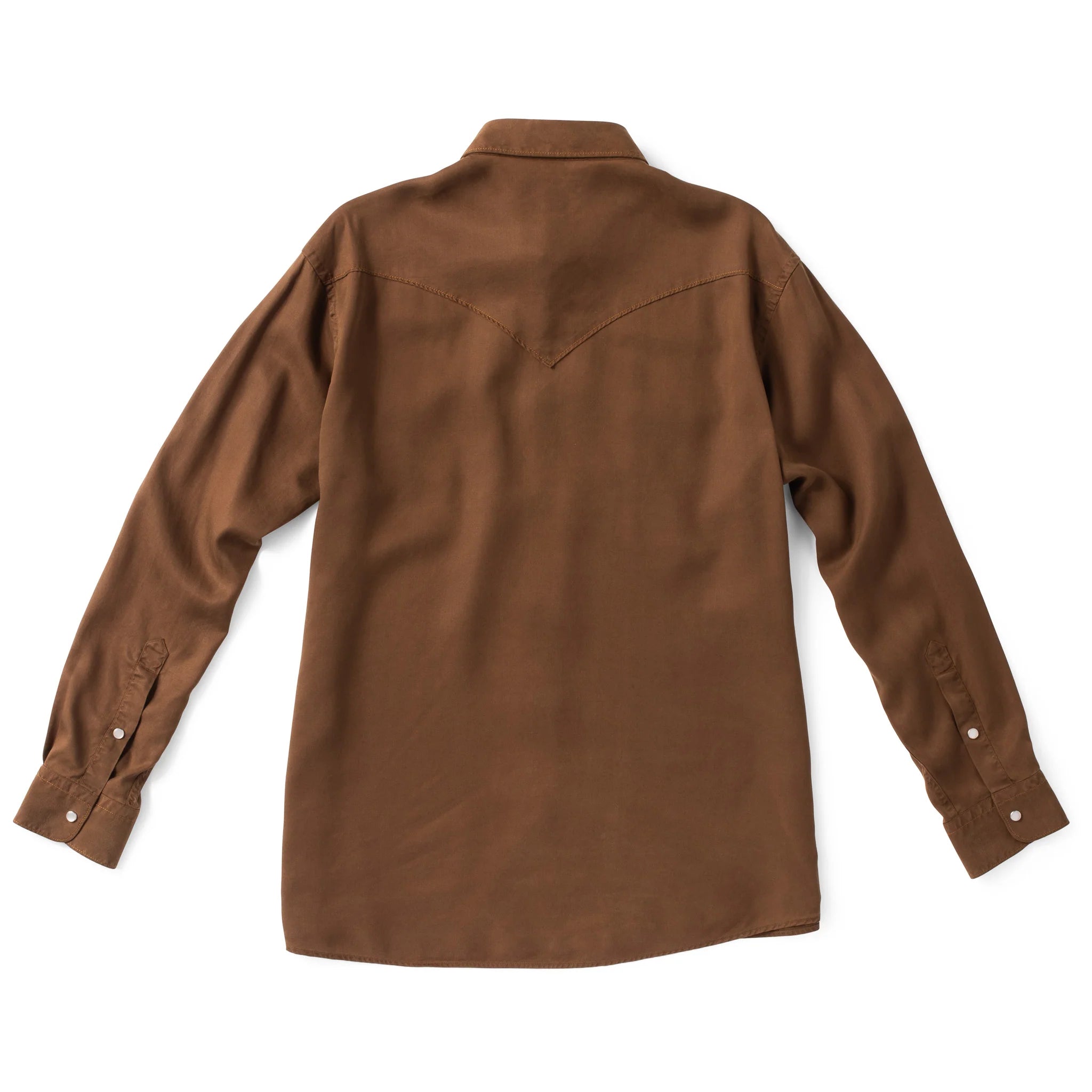 Madison Creek Outfitters | Bisley Solid Western Snap Shirt | Camel