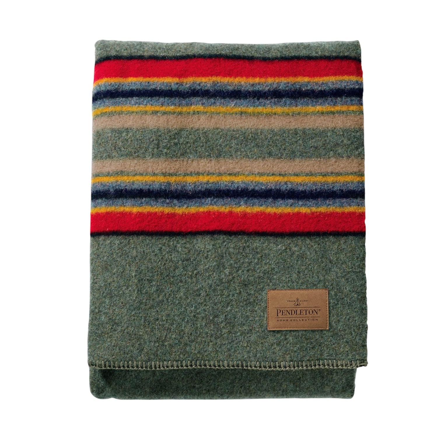 Pendleton | Yakima Camp Full/Queen Blanket | Green Heather