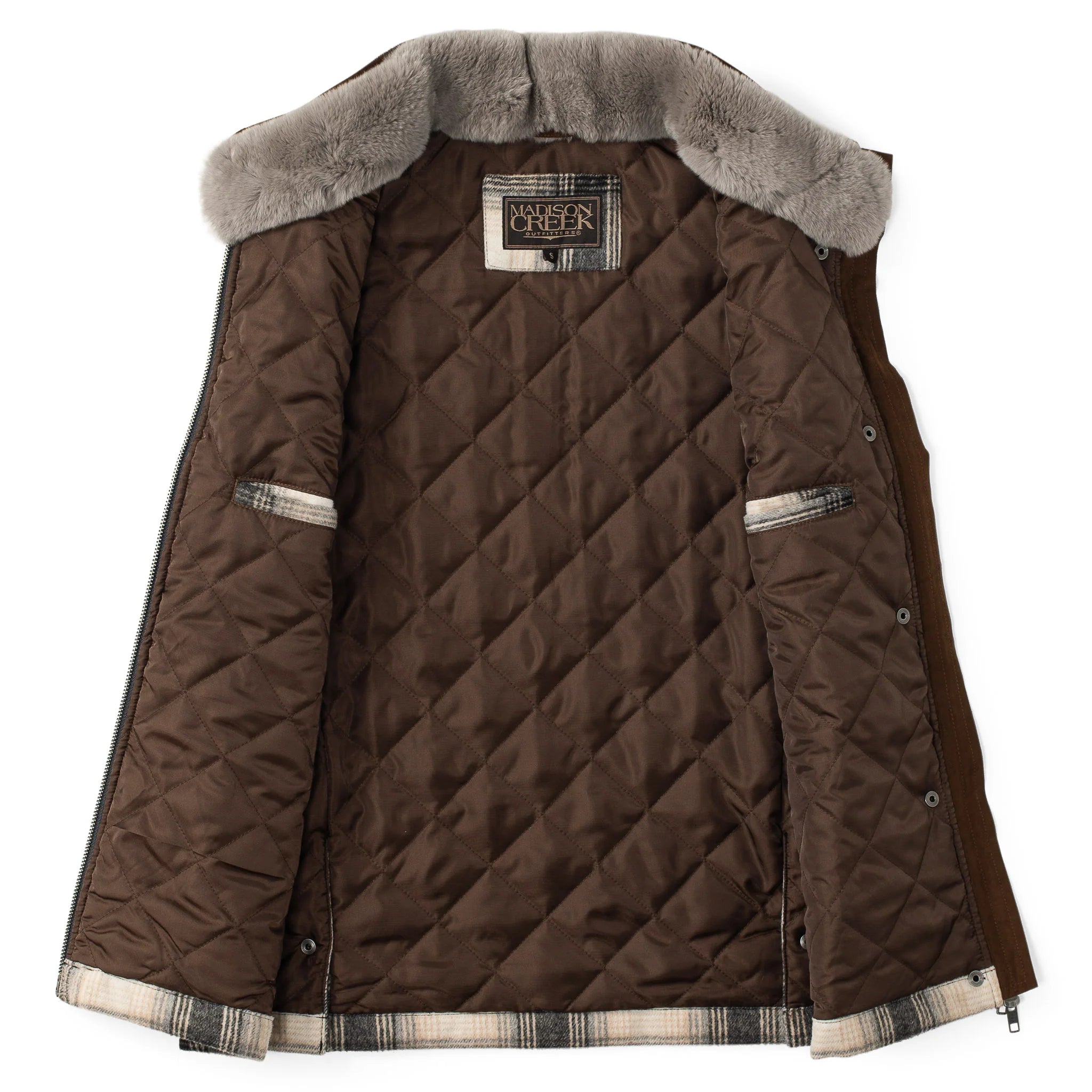 Madison Creek Outfitters | Cashiers Vest | Buffalo Plaid