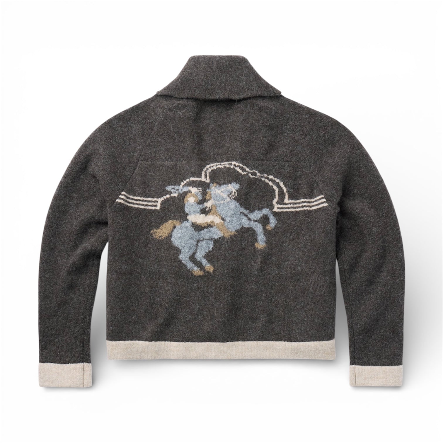 Stetson | Rodeo Girl Cropped Cardigan Sweater | Brown