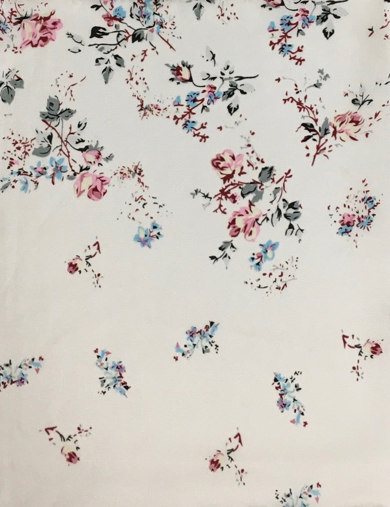 Garden Charmeuse Silk Scarf