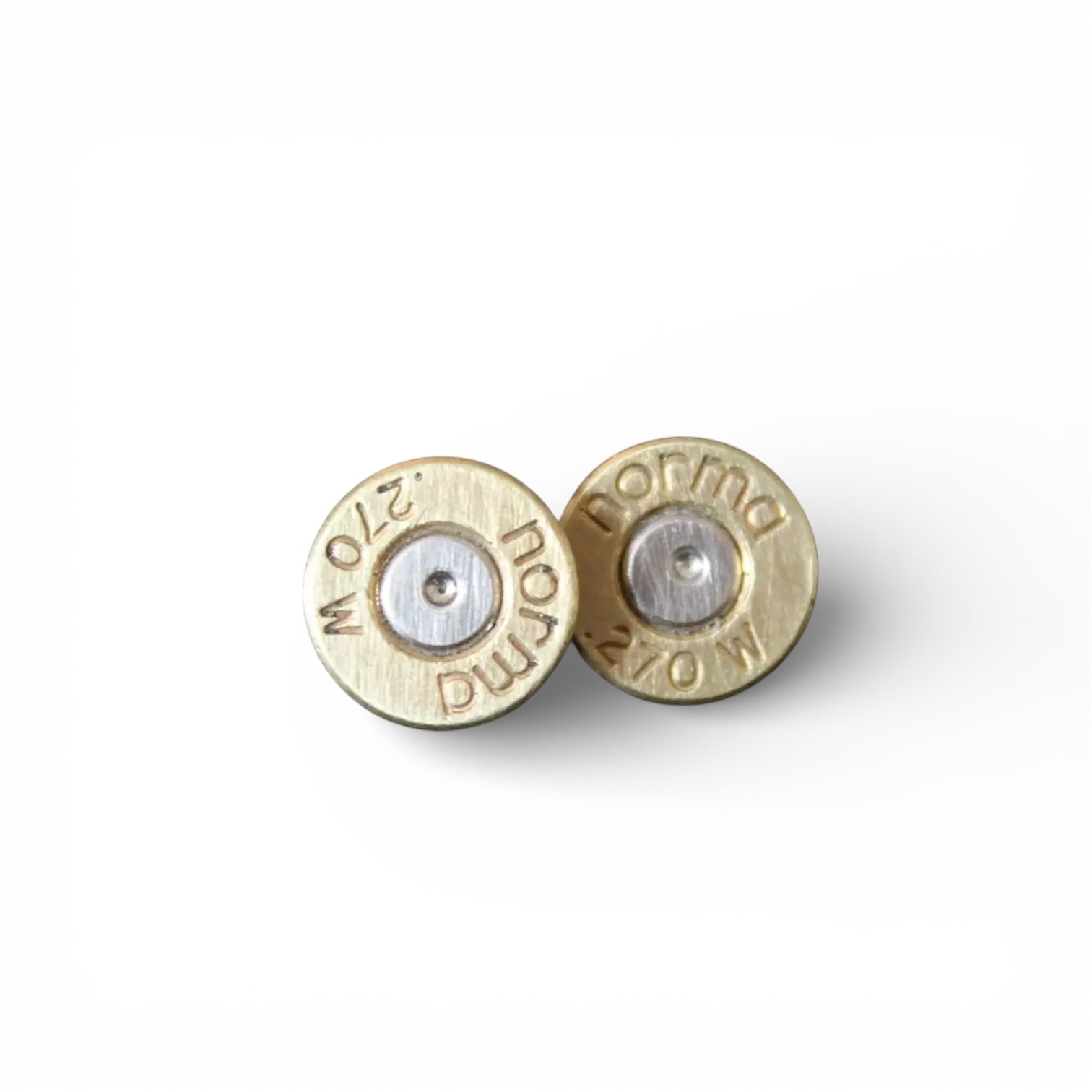 Stud Upcycled Bullet Earrings