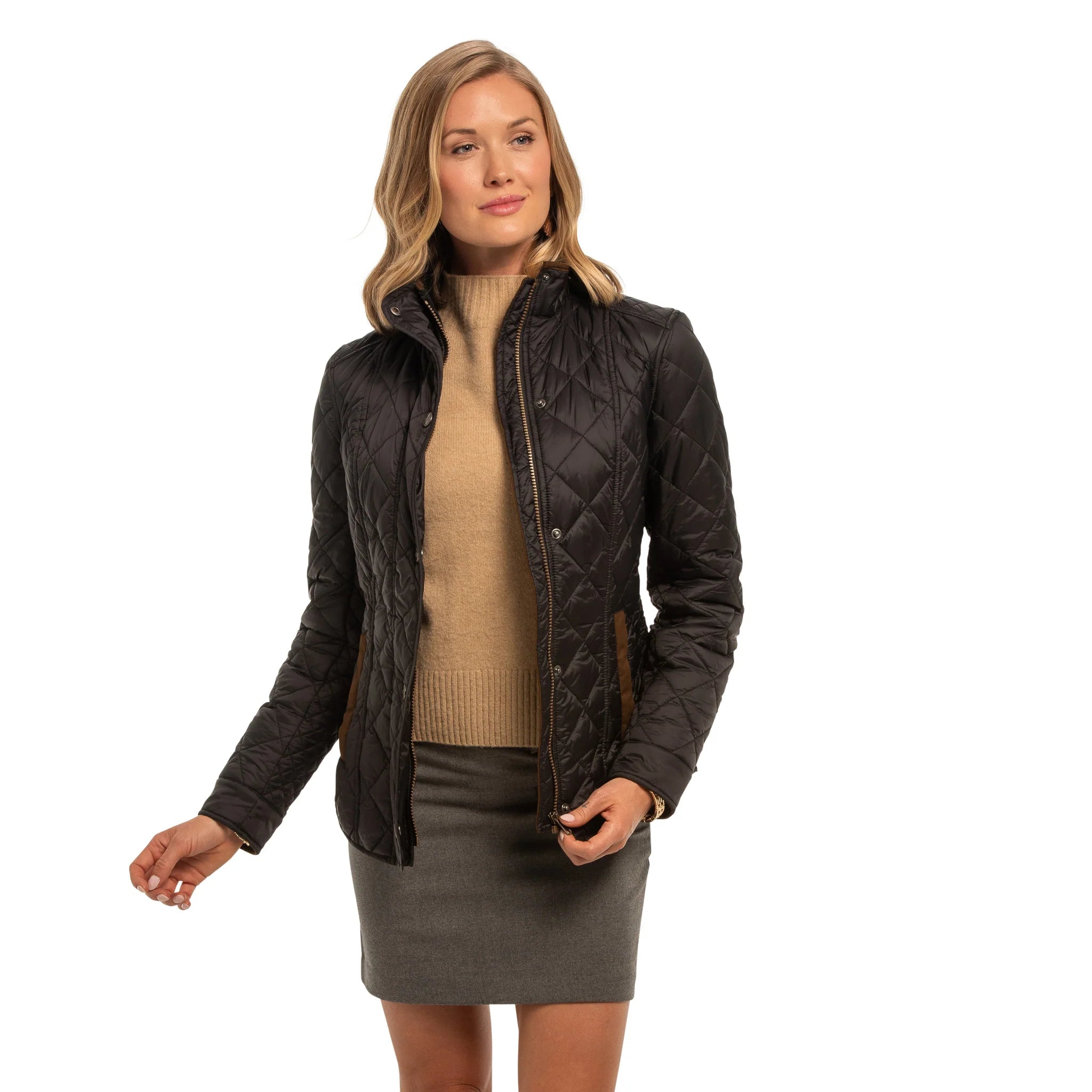 Madison Creek Outfitters | Georgia Quilted Jacket | Black