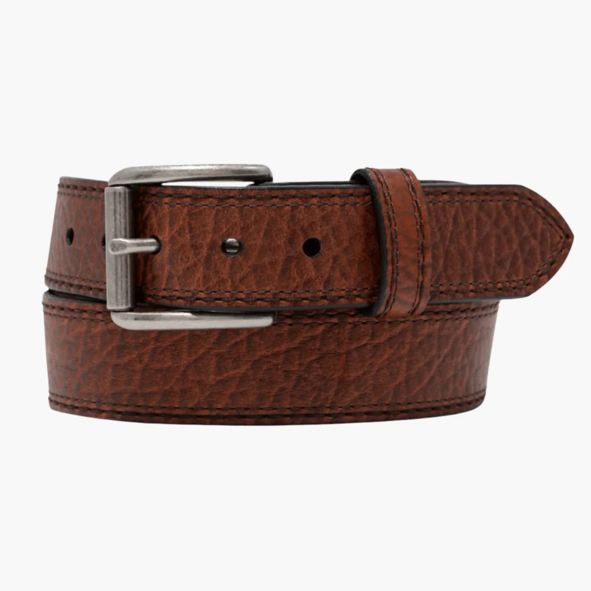 Vintage Bison Navajo Belt Peanut