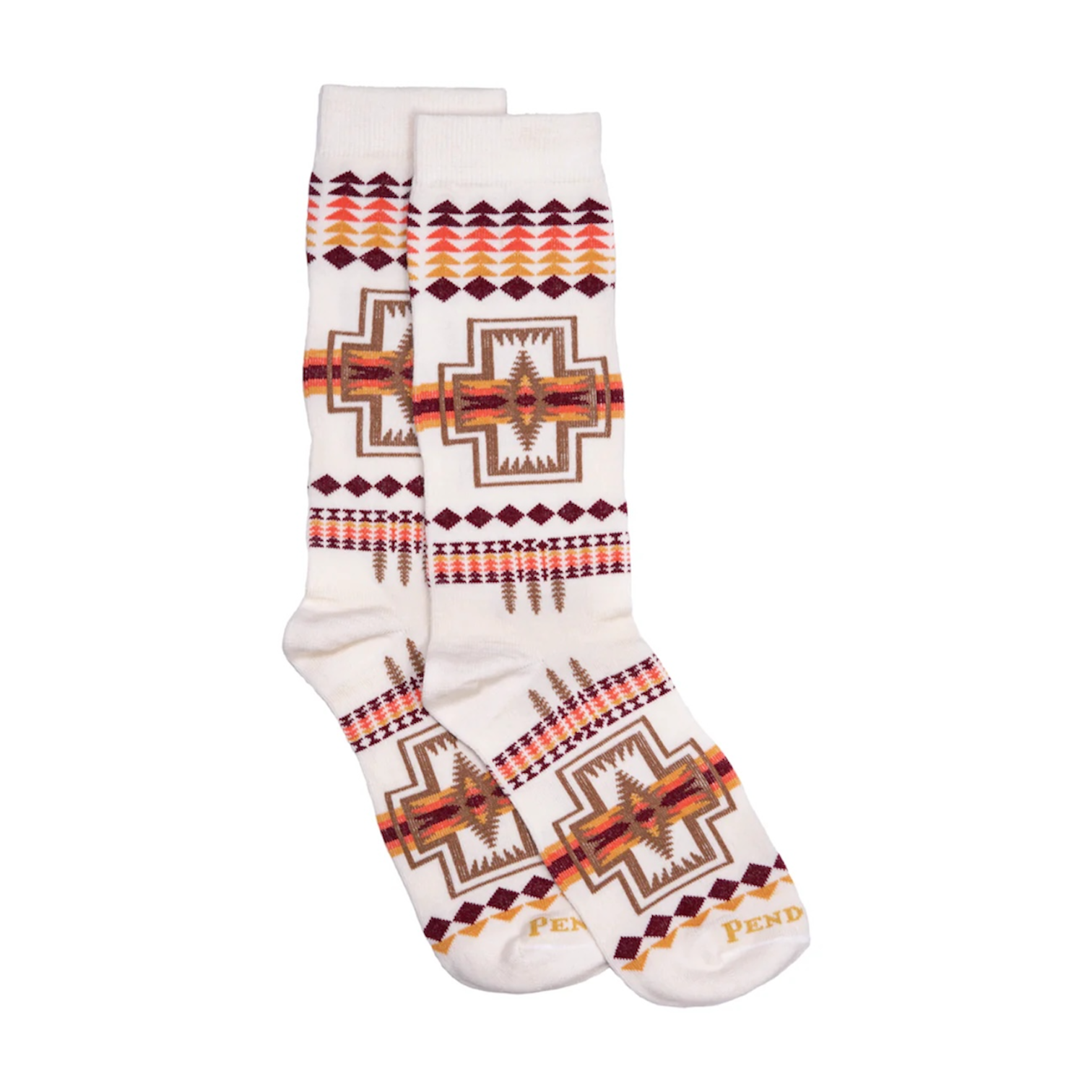 Pendleton | Harding Crew Sock | Ivory