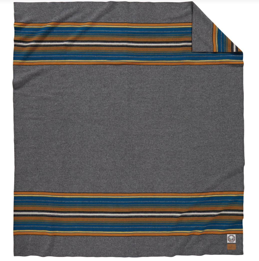 Pendleton | National Park Full Blanket | Olympic Grey
