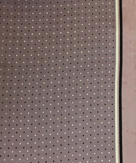 Cowboy Polka Dot Mauve Scarf