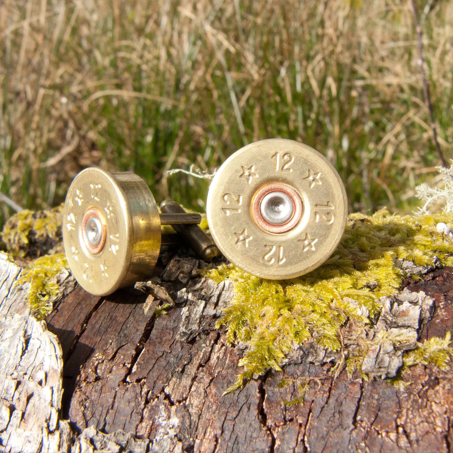 Upcycled Shotgun Cartridge Cufflinks | 12 Gauge