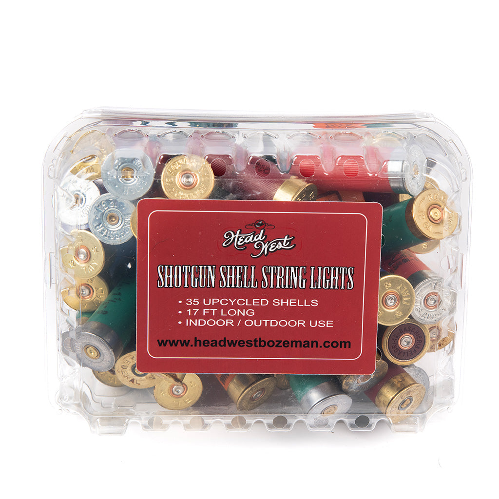 Hank's Bunkhouse | Upcycled Shotgun Shell Lights | Multicolored