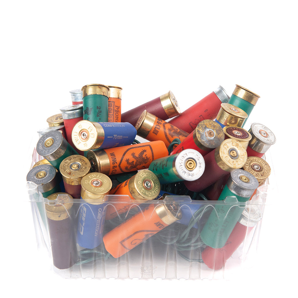 Hank's Bunkhouse | Upcycled Shotgun Shell Lights | Multicolored