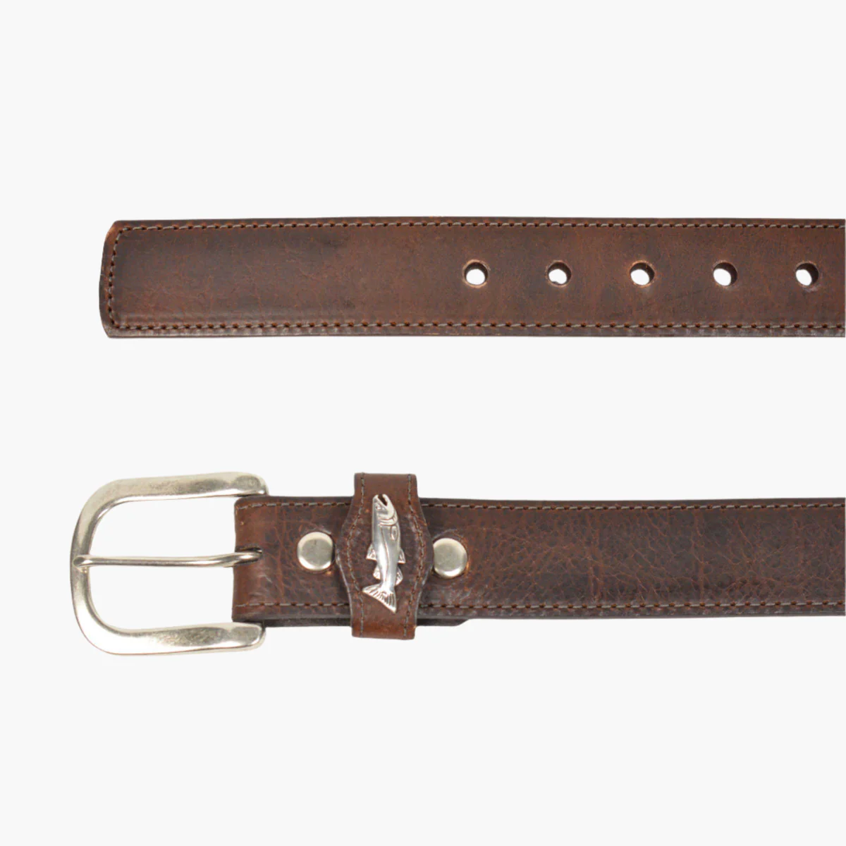 Vintage Bison | Big Fish Belt | Mocha