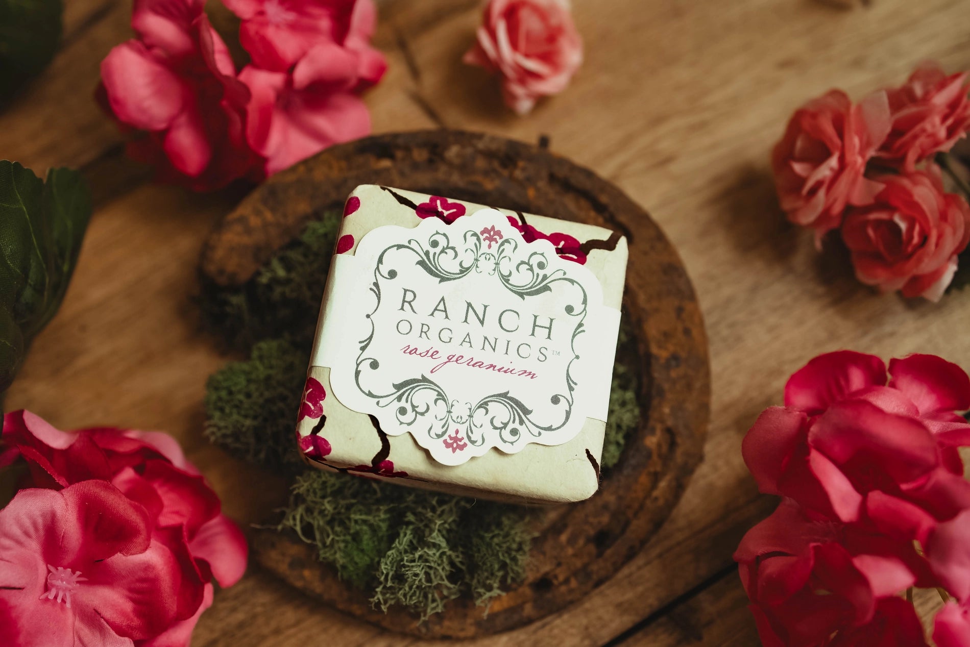 Ranch Organics | Goat Milk Soap | Rose Geranium