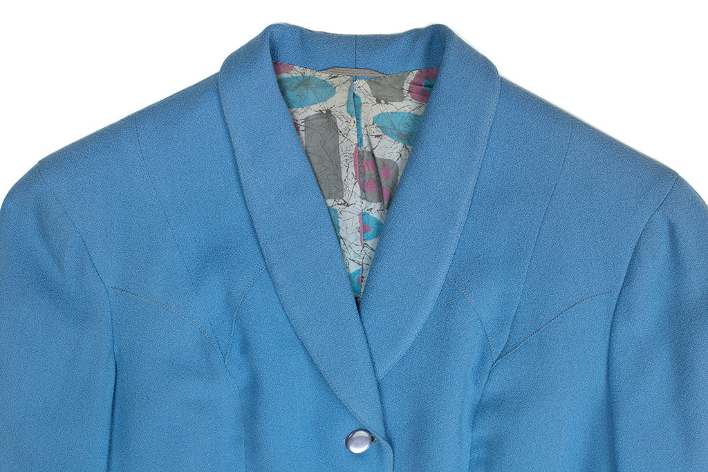 Vintage Gross Blue Western Suit 6