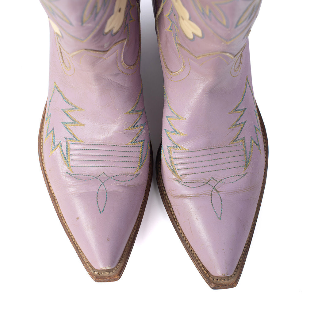 Vintage-Mauve-Floral-Cowboy-Boots-5