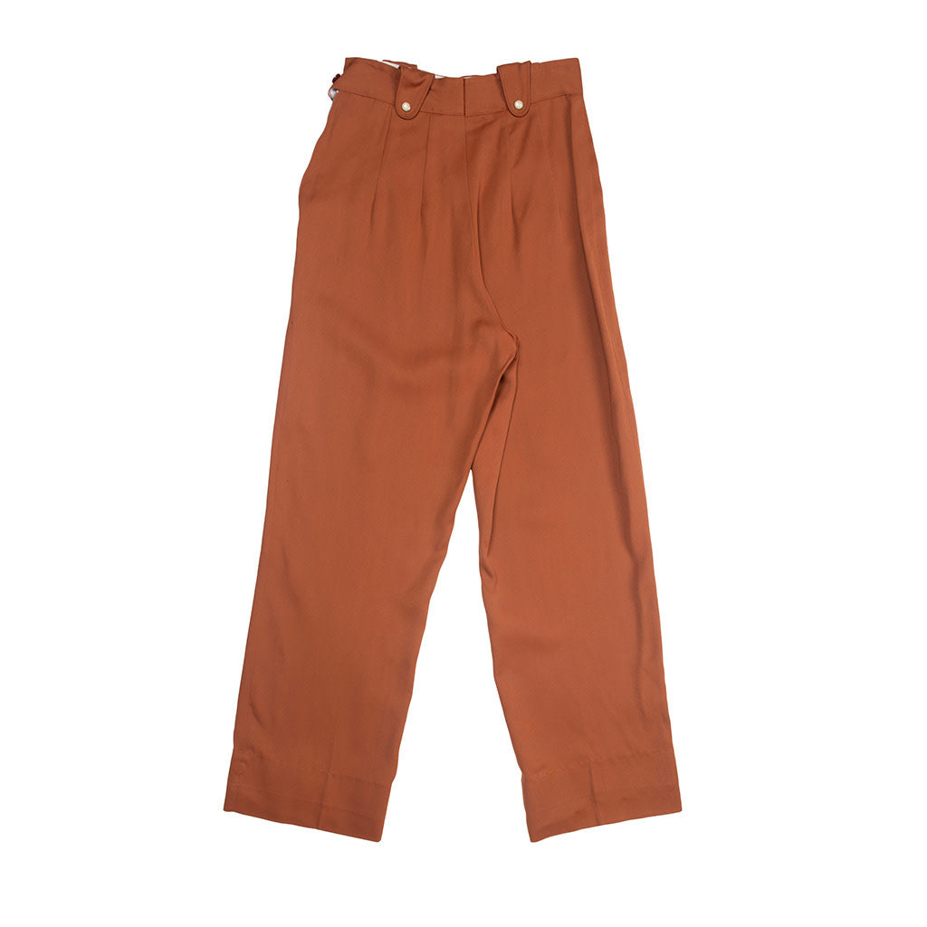 Vintage Ranch Maid Rust Gabardine 2 Piece Set 9