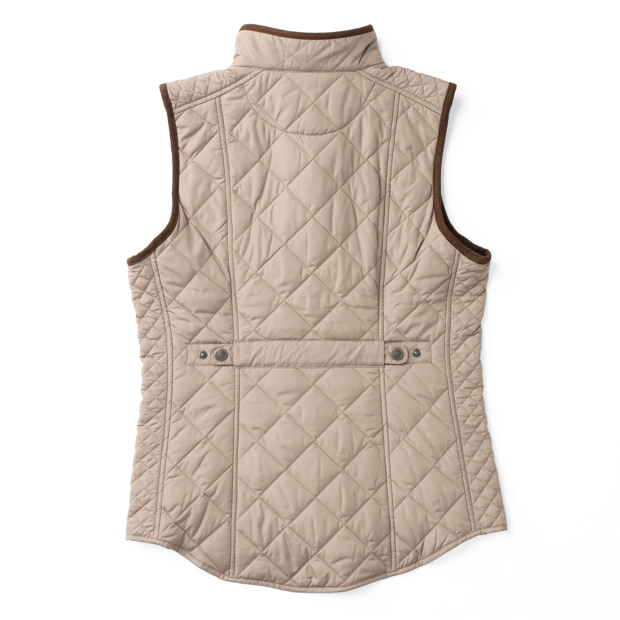 Madison Creek Outfitters | Vista Quilted Vest | Dark Khaki