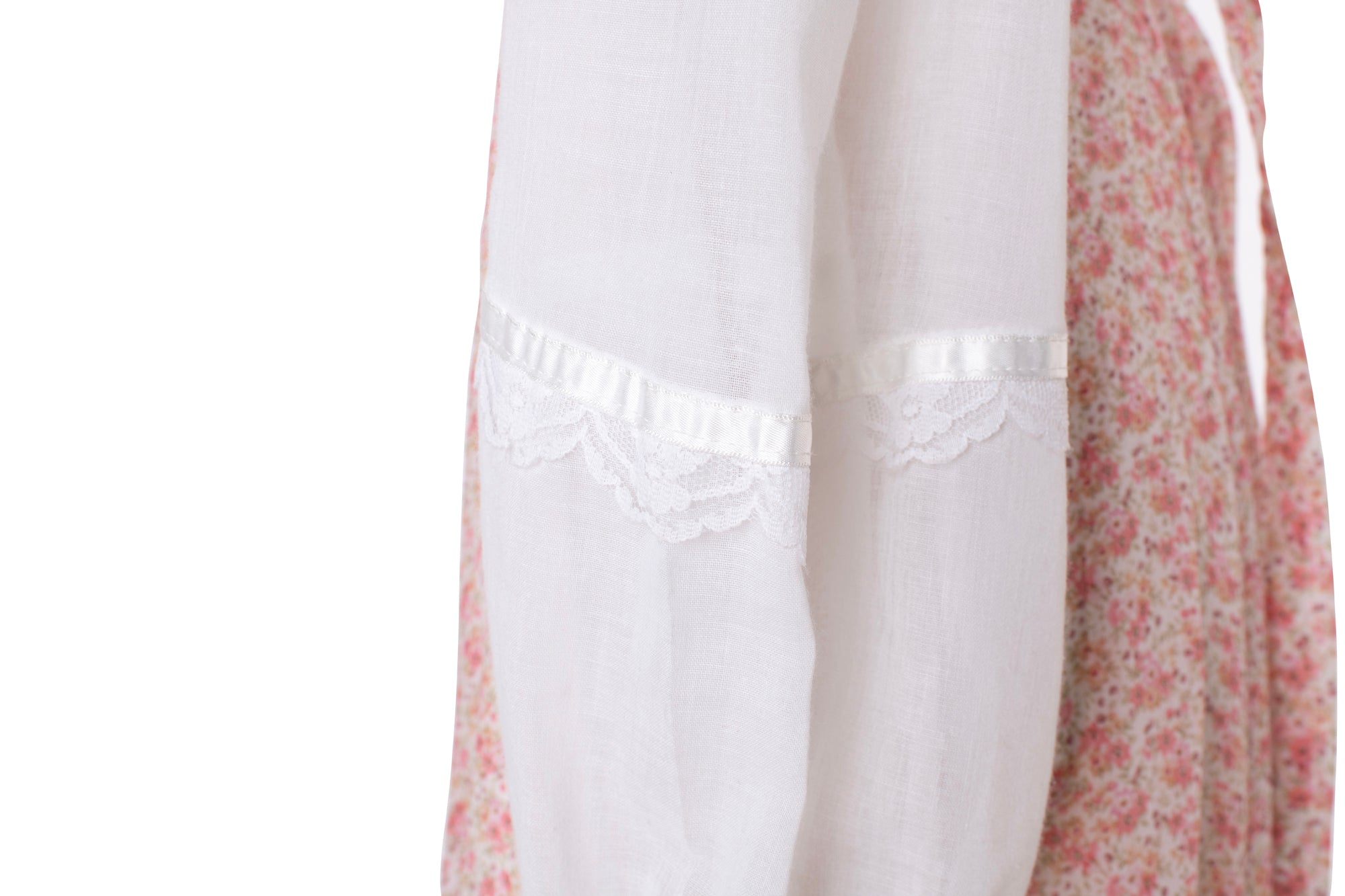 Vintage Red Floral Print Gunne Sax Maxi Dress | 5