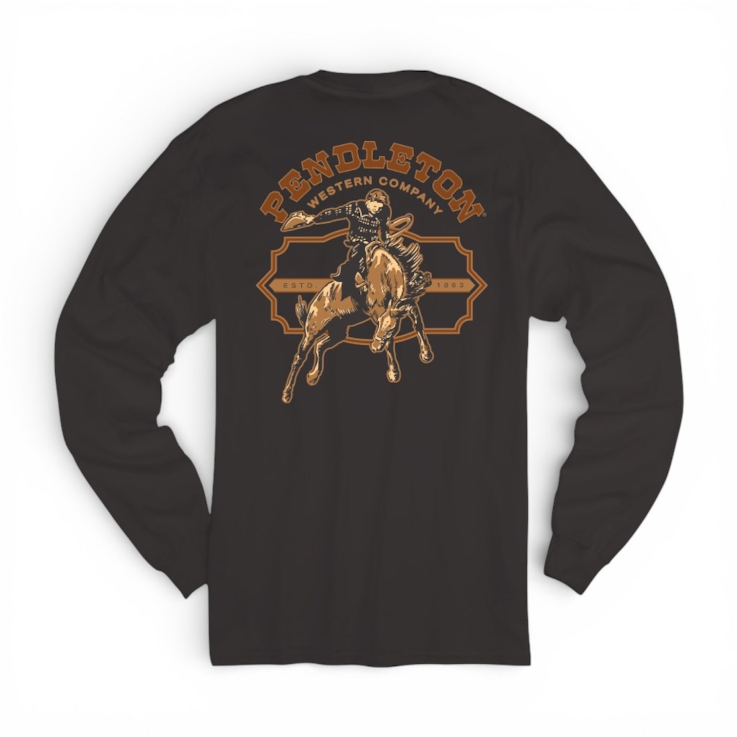 Pendleton | Western Company Graphic L/S Tee | Black