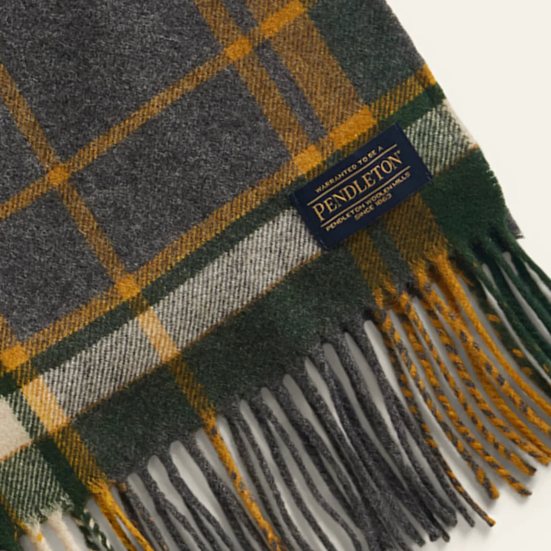 Pendleton | Whisperwool Muffler | Charcoal Multi Plaid