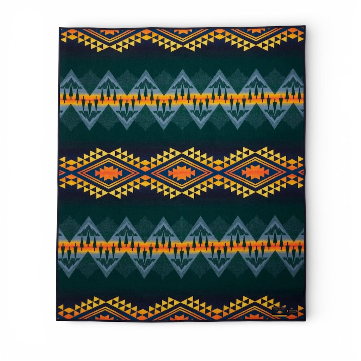 Pendleton Jacquard Napped Twin Blanket | Wildland Heroes | Head West