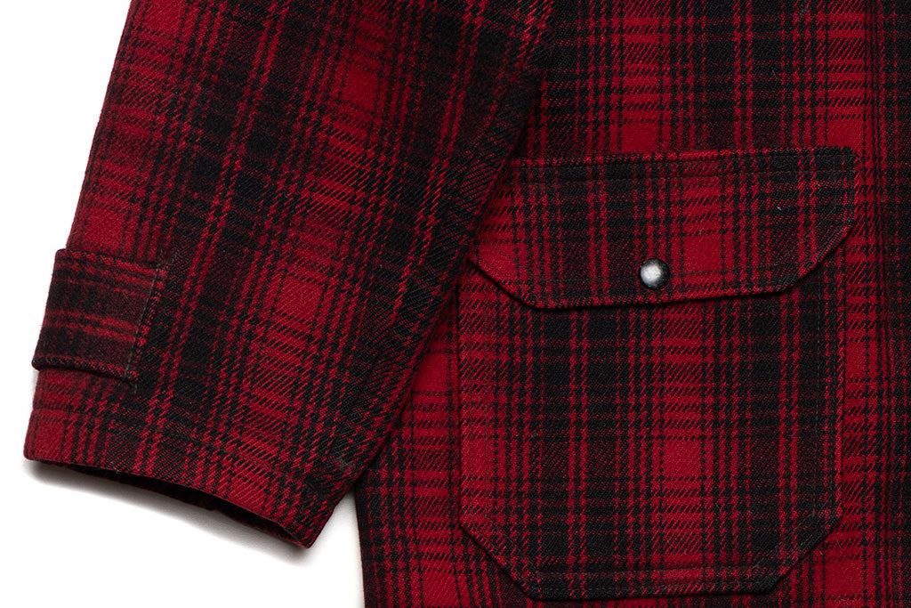 Woolrich Red Plaid Hunting Coat 4