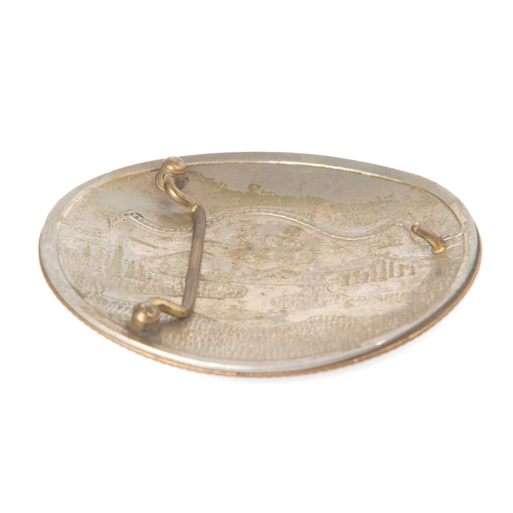 Vintage Bulldogger Belt Buckle