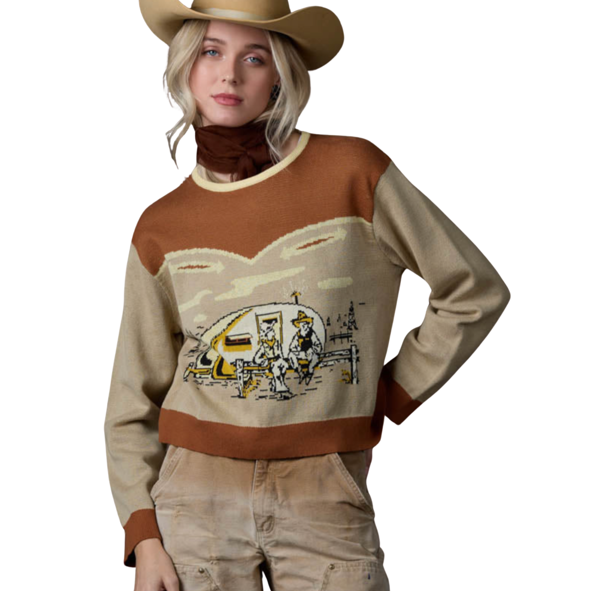 Double D Ranch Roughneck Rodeo Sweater
