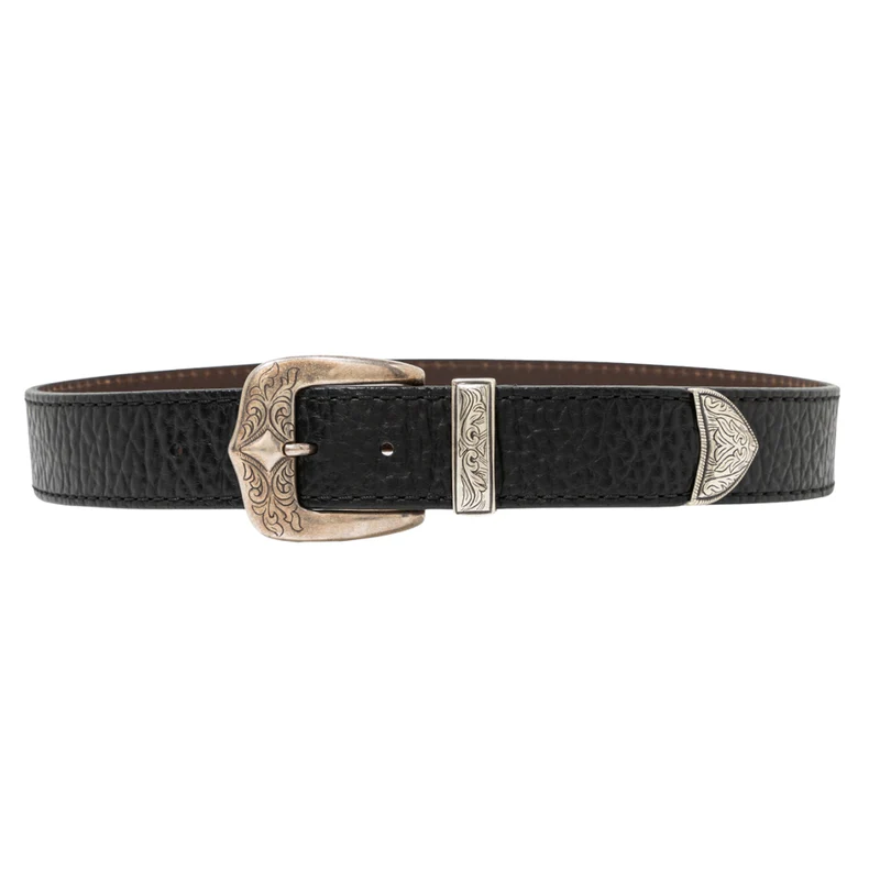 Vintage Bison | Dakota Women's Bison Belt | Black