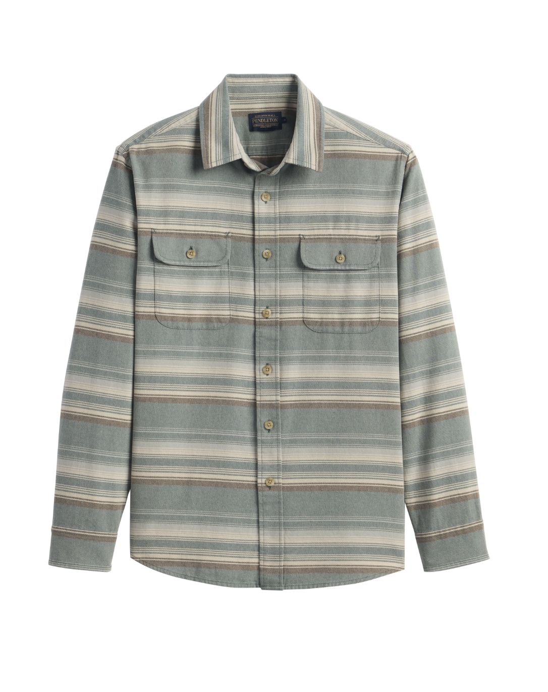 Beach Shack Stripe Teal Shirt